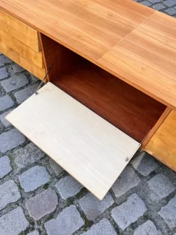 Pamono Large Ash Lowboard, 1970s New