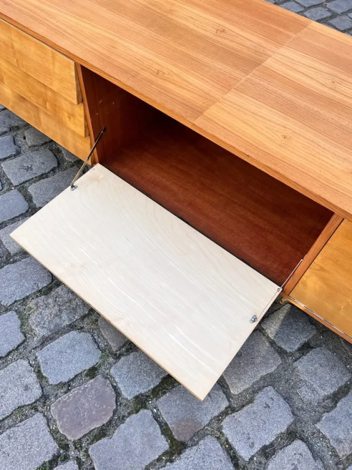 Pamono Large Ash Lowboard, 1970s New