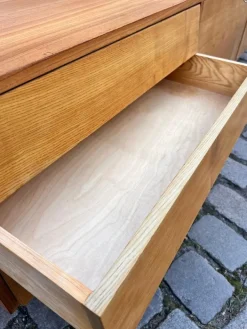 Pamono Large Ash Lowboard, 1970s New