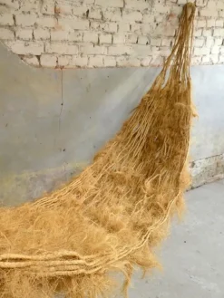 Pamono Large Banana Leaf and Sisal Hammock, 1970s Best