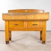 Pamono Large Belgian Butchers Workstation, 1950s Outlet
