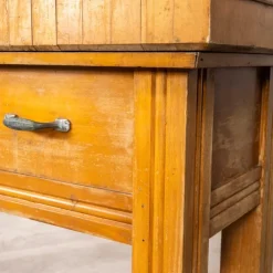 Pamono Large Belgian Butchers Workstation, 1950s Outlet