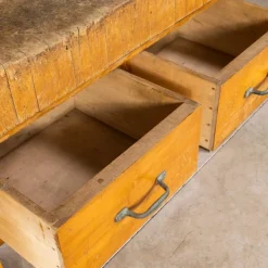 Pamono Large Belgian Butchers Workstation, 1950s Outlet