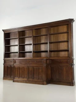 Pamono Large Belgian Library Bookcase, 1960s Sale