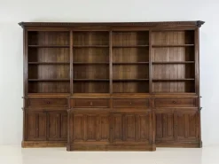 Pamono Large Belgian Library Bookcase, 1960s Sale