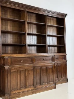 Pamono Large Belgian Library Bookcase, 1960s Sale