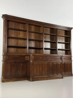 Pamono Large Belgian Library Bookcase, 1960s Sale
