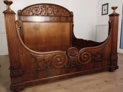 Pamono Large Carlo X Bed, 1830s Outlet