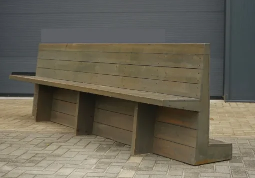 Pamono Large Church Bench fby Dom Hans van der Laan, 1964 Best