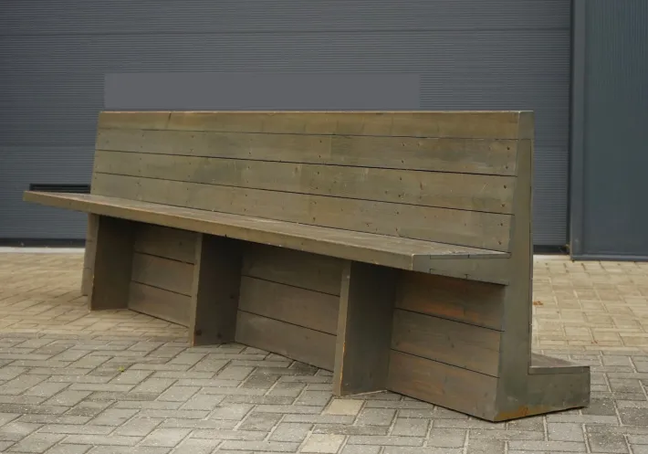 Pamono Large Church Bench fby Dom Hans van der Laan, 1964 Best