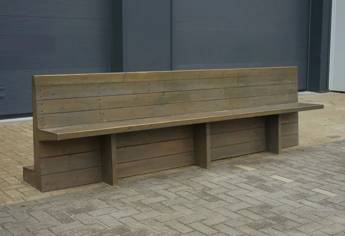Pamono Large Church Bench fby Dom Hans van der Laan, 1964 Best