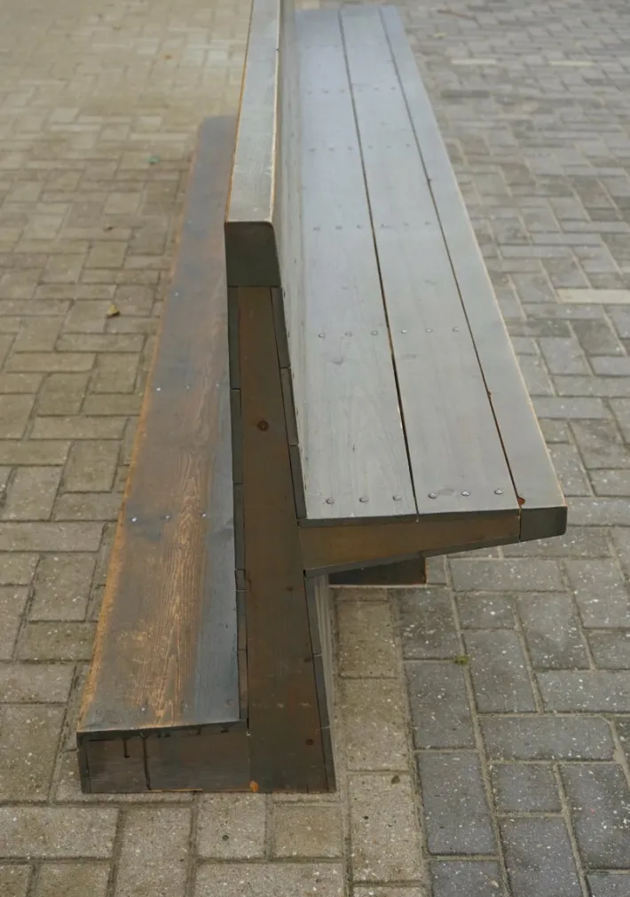 Pamono Large Church Bench fby Dom Hans van der Laan, 1964 Best