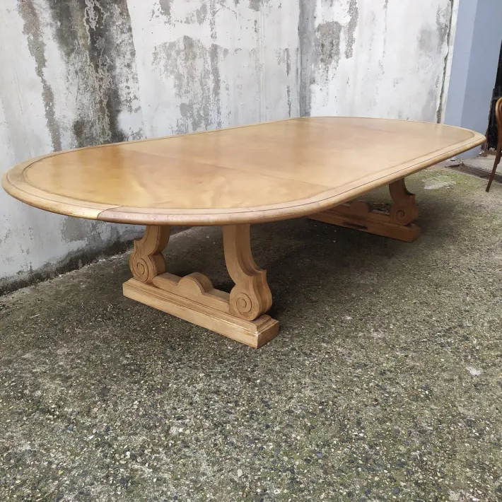 Pamono Large Conference Table, 1950s Clearance