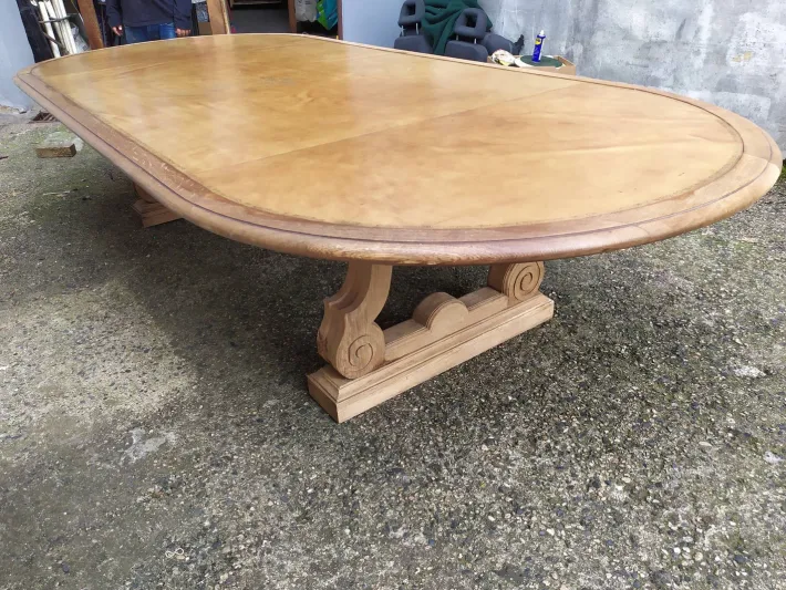 Pamono Large Conference Table, 1950s Clearance