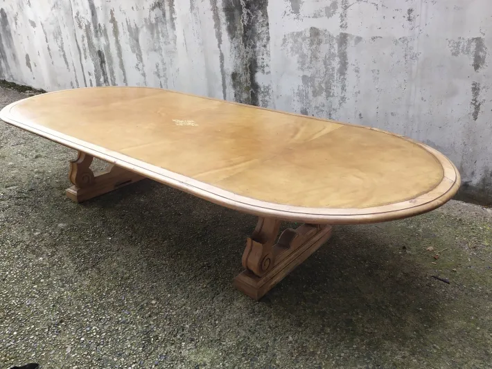 Pamono Large Conference Table, 1950s Clearance