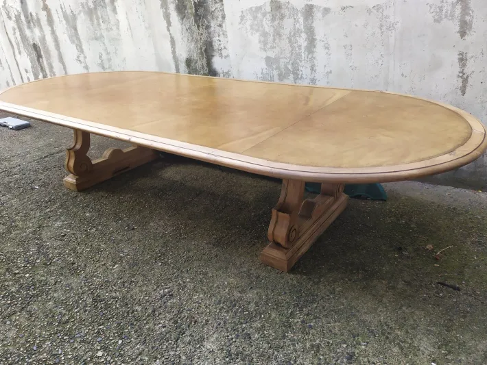 Pamono Large Conference Table, 1950s Clearance