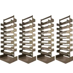 Pamono Large Congress Bookcase by Lips Vago, 1960s, Set of 4 Hot