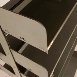 Pamono Large Congress Bookcase by Lips Vago, 1960s, Set of 4 Hot