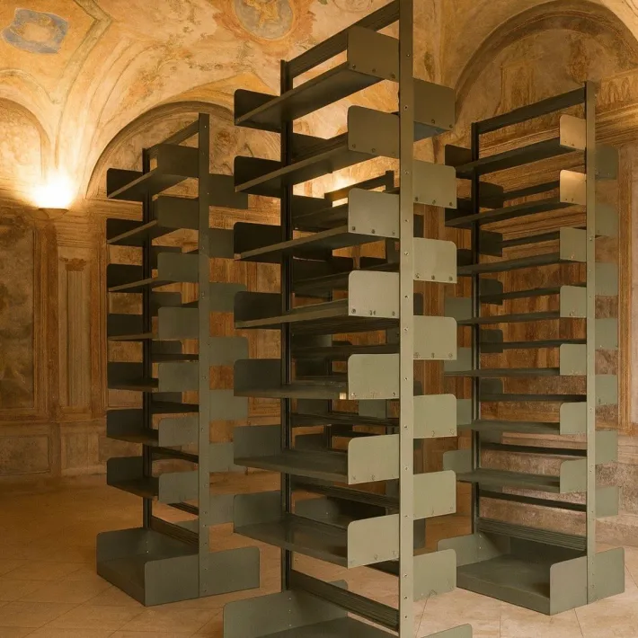 Pamono Large Congress Bookcase by Lips Vago, 1960s Outlet