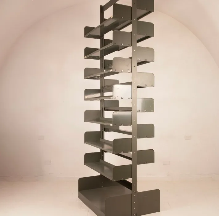 Pamono Large Congress Bookcases by Lips Vago for Leon Phillips, 1960s, Set of 2 New