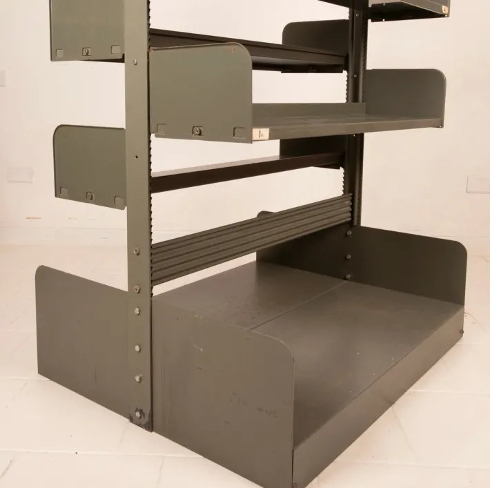 Pamono Large Congress Bookcases by Lips Vago for Leon Phillips, 1960s, Set of 2 New