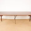 Pamono Large Danish Teak Extendable Dining Table by Henry Walter Klein for Bramin, 1960s Outlet