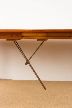 Pamono Large Danish Teak Extendable Dining Table by Henry Walter Klein for Bramin, 1960s Outlet