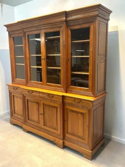 Pamono Large Display Cabinet in Wood