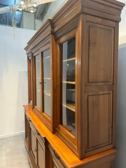 Pamono Large Display Cabinet in Wood
