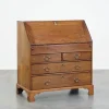 Pamono Large Early 19th Century English Oak Secretary with a Stepped Interior and Working Locks Online