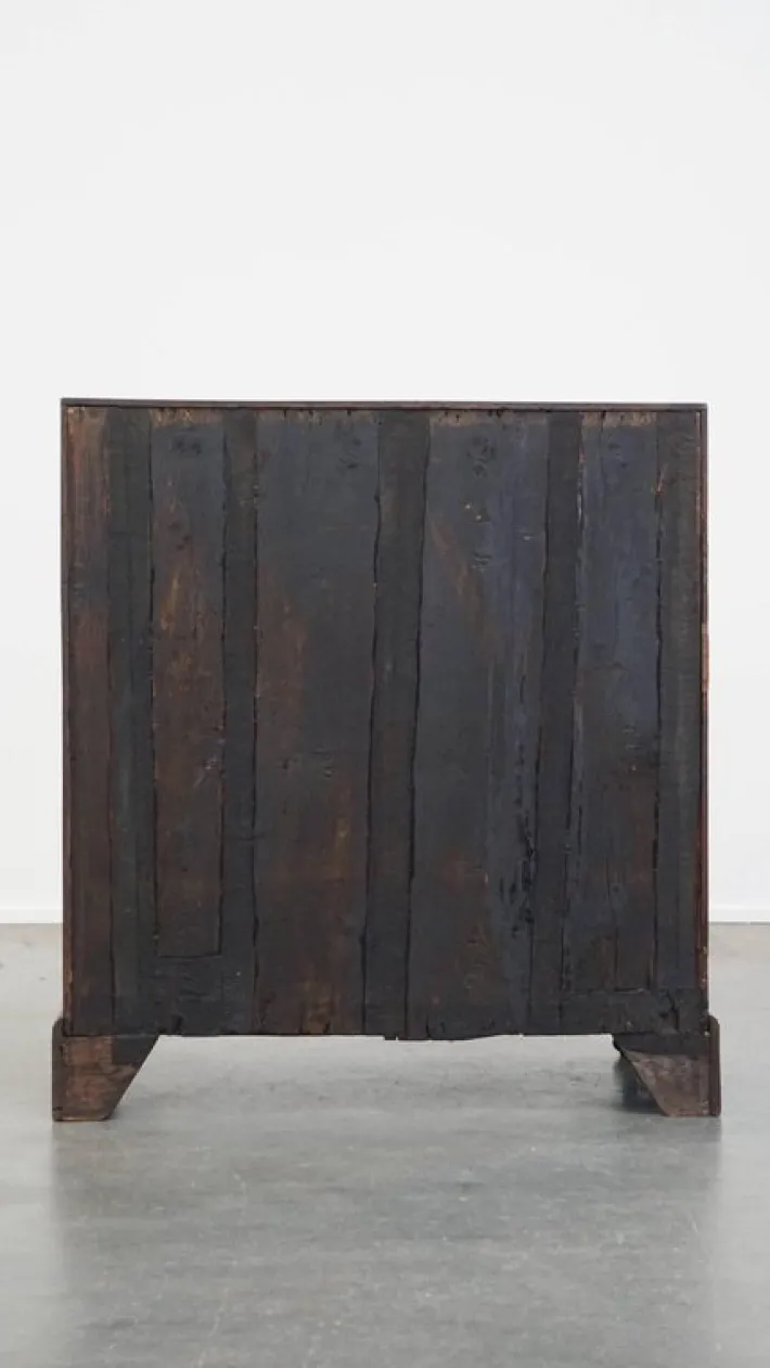 Pamono Large Early 19th Century English Oak Secretary with a Stepped Interior and Working Locks Online