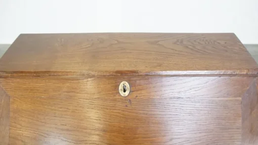 Pamono Large Early 19th Century English Oak Secretary with a Stepped Interior and Working Locks Online