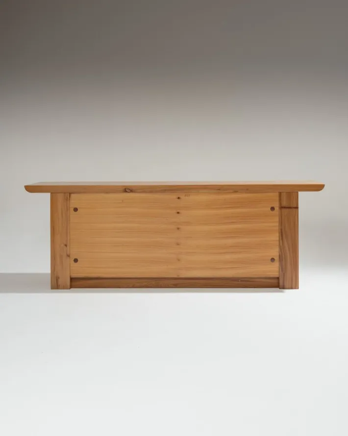 Pamono Large Elm Sideboard by Luigi Gorgoni for Roche Bobois, 1980s Clearance