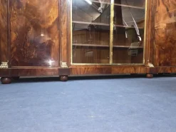 Pamono Large Empire Style Mahogany Bookcase, 1930s Online