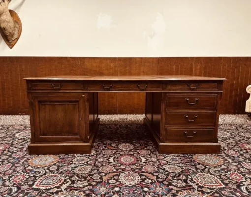 Pamono Large English Desk in Oak Online