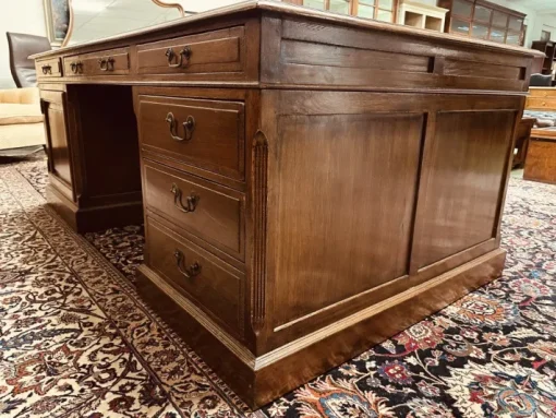 Pamono Large English Desk in Oak Online