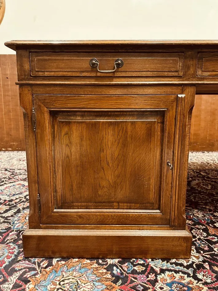 Pamono Large English Desk in Oak Online
