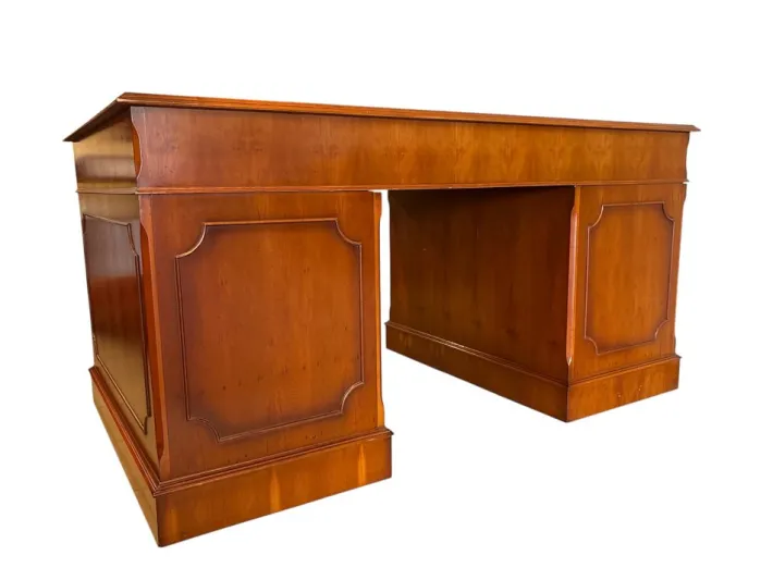 Pamono Large English Partners Desk Sale