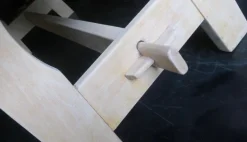 Pamono Large Farmhouse Dining Table in Limed Oak, 1940s-1950s Clearance