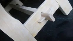 Pamono Large Farmhouse Dining Table in Limed Oak, 1940s-1950s Clearance