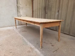 Pamono Large Fir Farm Table, 1940s