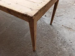 Pamono Large Fir Farm Table, 1940s