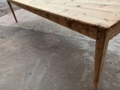 Pamono Large Fir Farm Table, 1940s