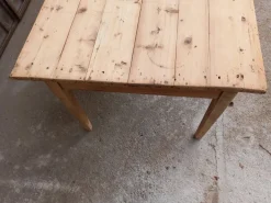 Pamono Large Fir Farm Table, 1940s