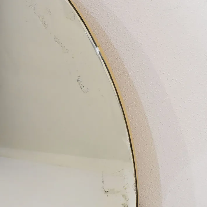 Pamono Large French Coiffeuse Glass Dressing Table for Ledies, 1950s Online