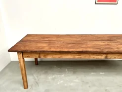 Pamono Large French Pine Farmhouse Table, 1970s Clearance