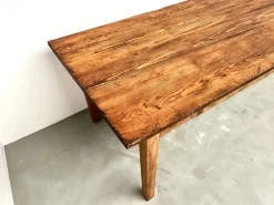 Pamono Large French Pine Farmhouse Table, 1970s Clearance