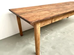 Pamono Large French Pine Farmhouse Table, 1970s Clearance
