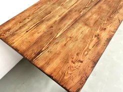 Pamono Large French Pine Farmhouse Table, 1970s Clearance