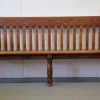 Pamono Large German Church Bench in Oak Clearance